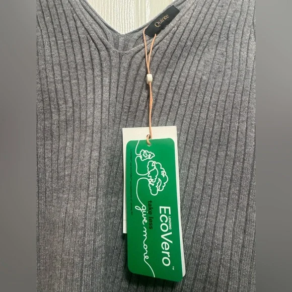 Quince Eco Knit Cropped Sweater Tank - Picture 10 of 15